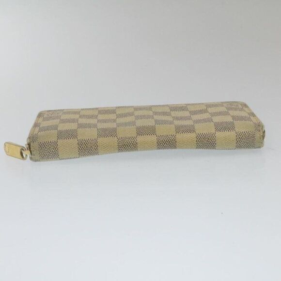LOUIS VUITTON Damier Azur Zippy Wallet Long Wallet - Picture 6 of 12